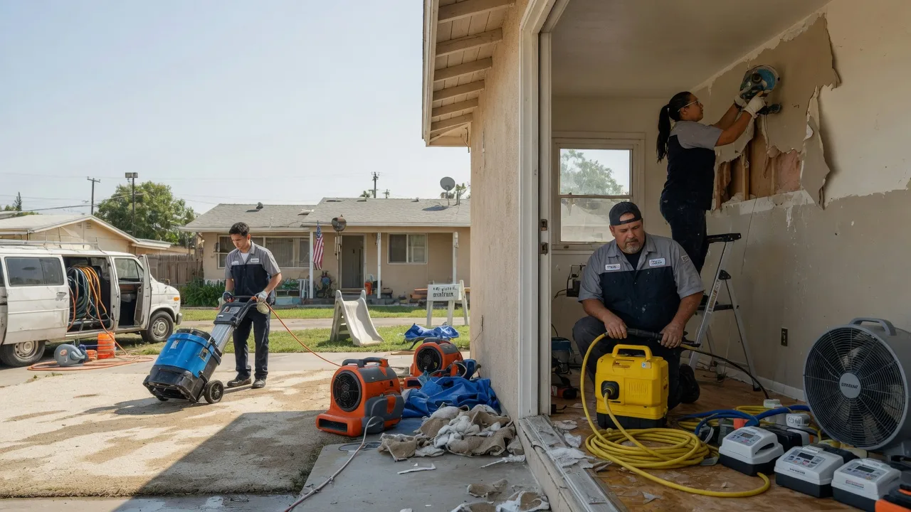 Water Damage Restoration in Orange Cove, CA near me